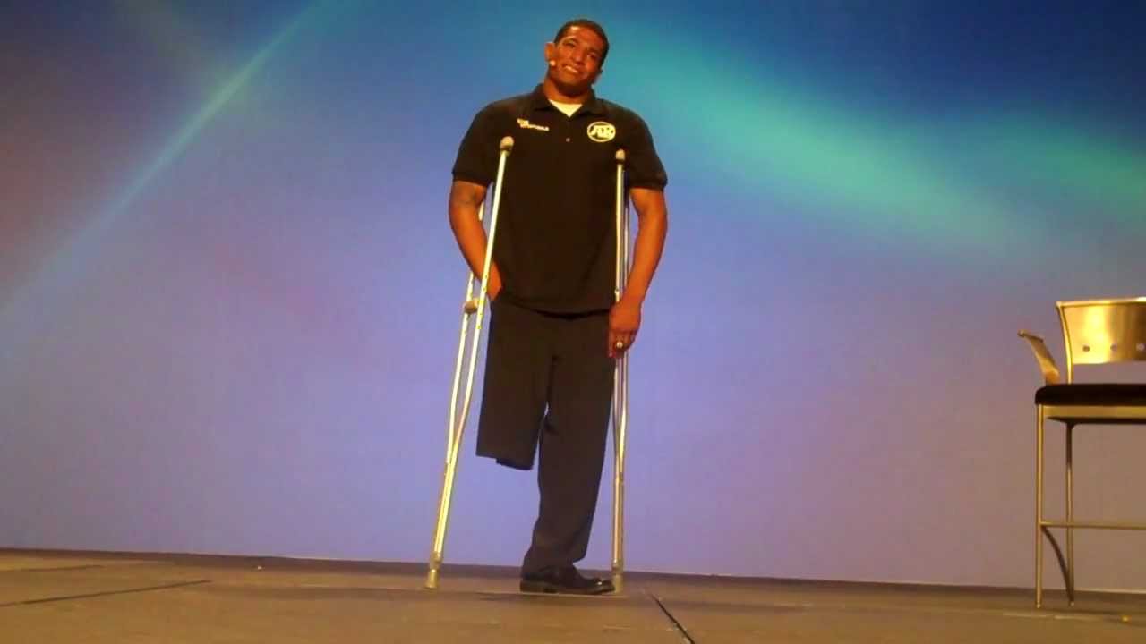An inspirational message from Anthony Robles - www.AnthonyRobles.com