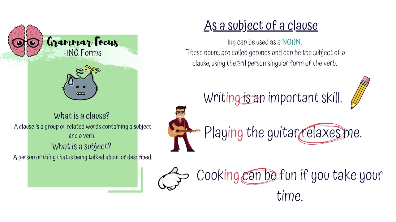 Grammar: The Gerund Explanation
