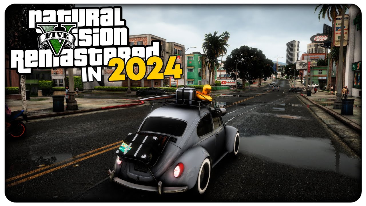 GTA V - Natural Vision Remastered in 2024 on RTX 3080Ti
