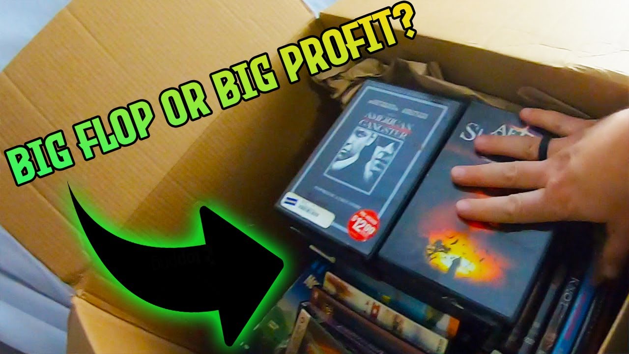 I Bought A DVD Mystery Box From @ChaseAfterTheRightPrice for Amazon FBA!