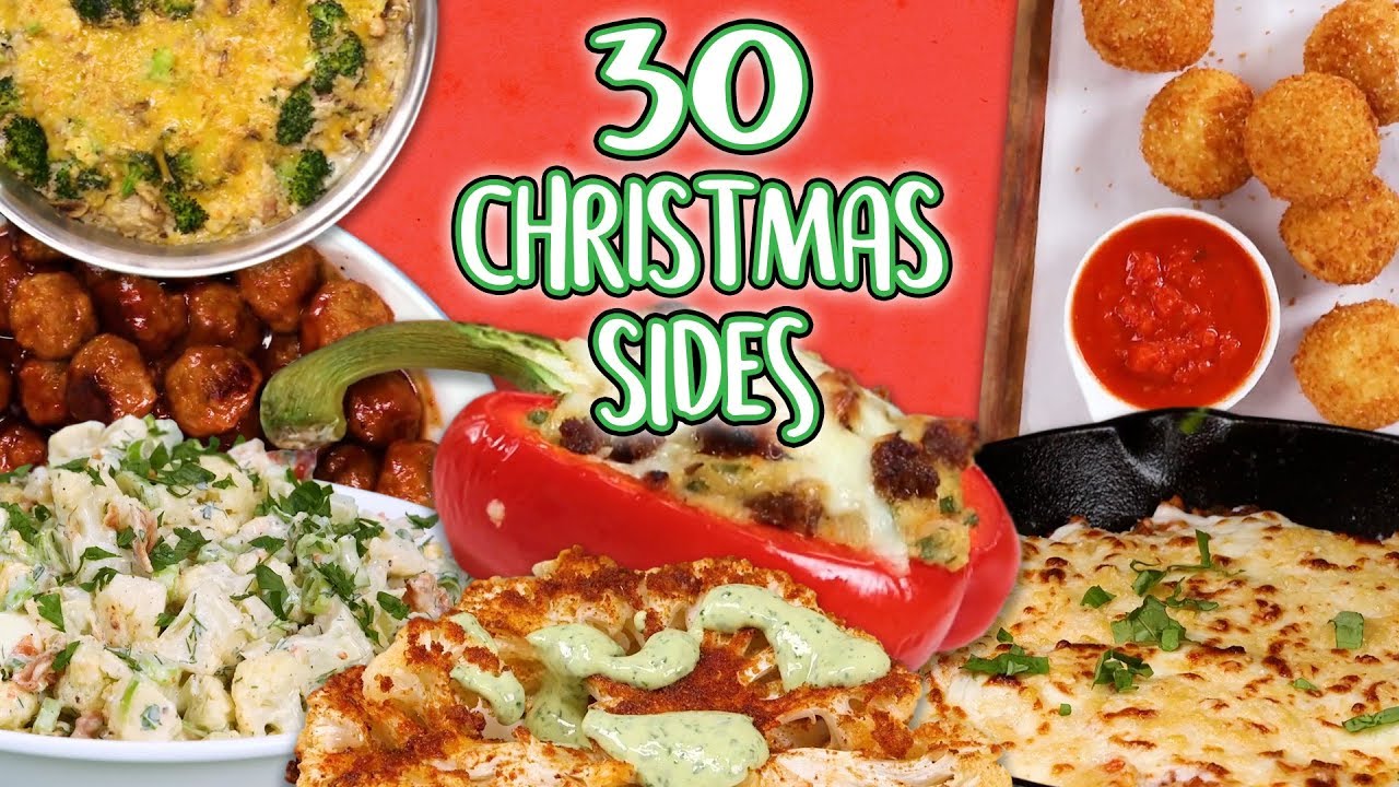 30 Easy Christmas Side Dishes | Holiday Recipe Compilation | Well Done