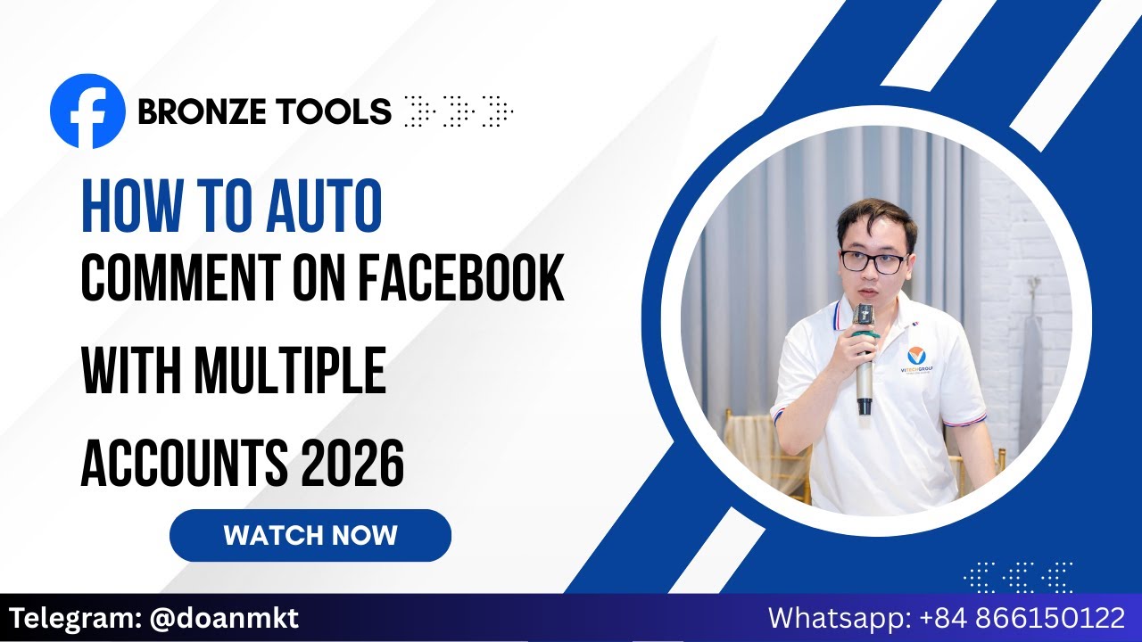 Auto Comment On Facebook With Multiple Accounts 2026 | Facebook Bot