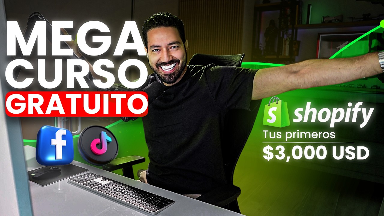 MEGA CURSO GRATIS de DROPSHIPPING con SHOPIFY en Latinoam&eacute;rica 2025