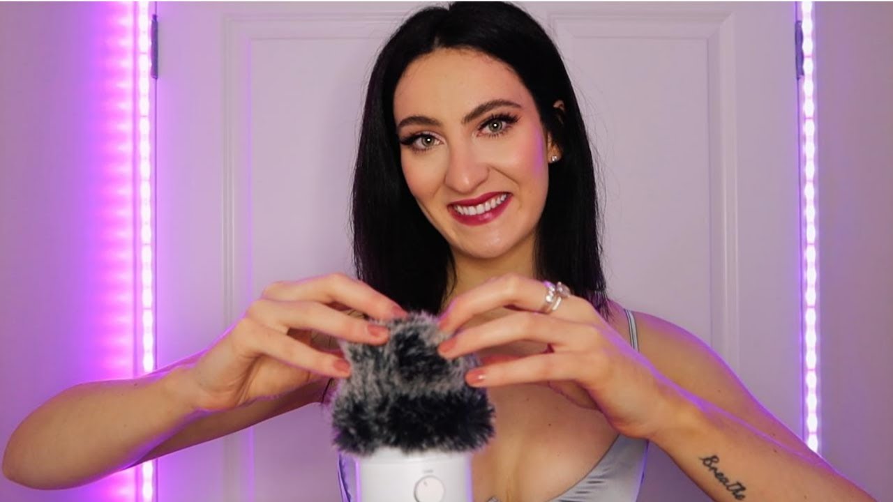 ASMR The Most Relaxing Brain Massage - Deep Fluffy Mic Scratching
