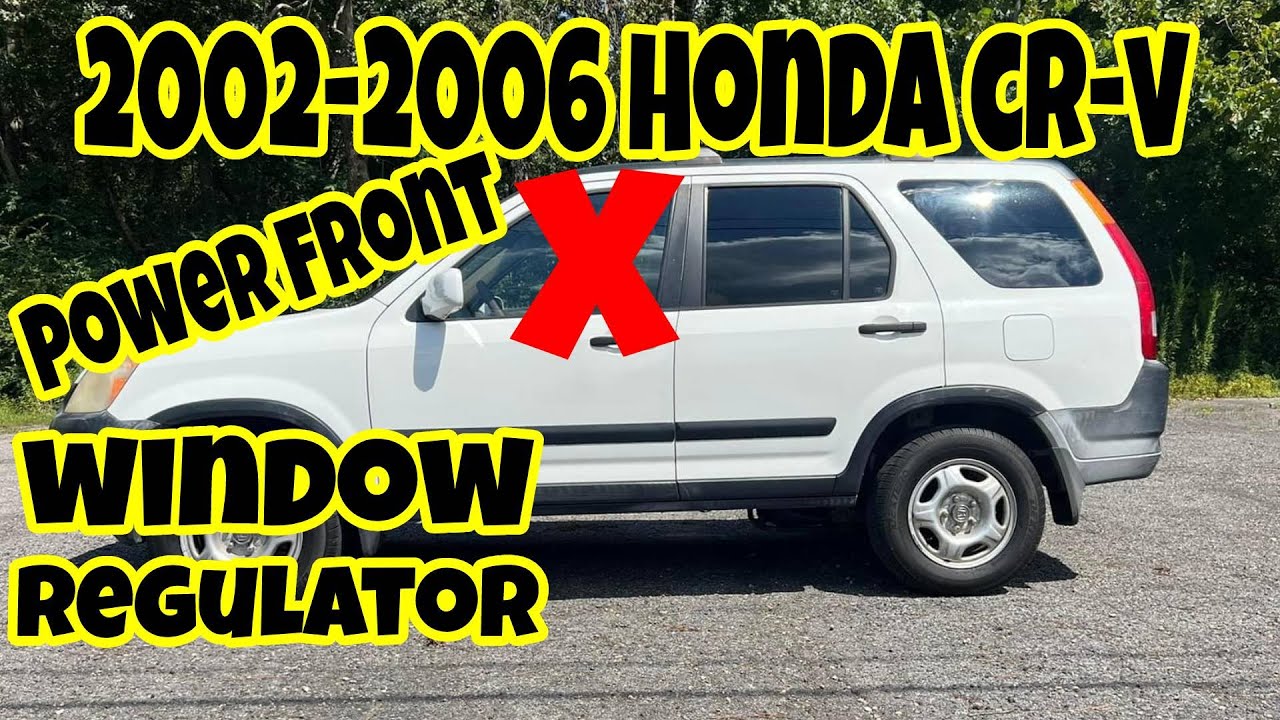 Как заменить стеклоподъемник Honda CRV 02-06 | RD6 | RD7
