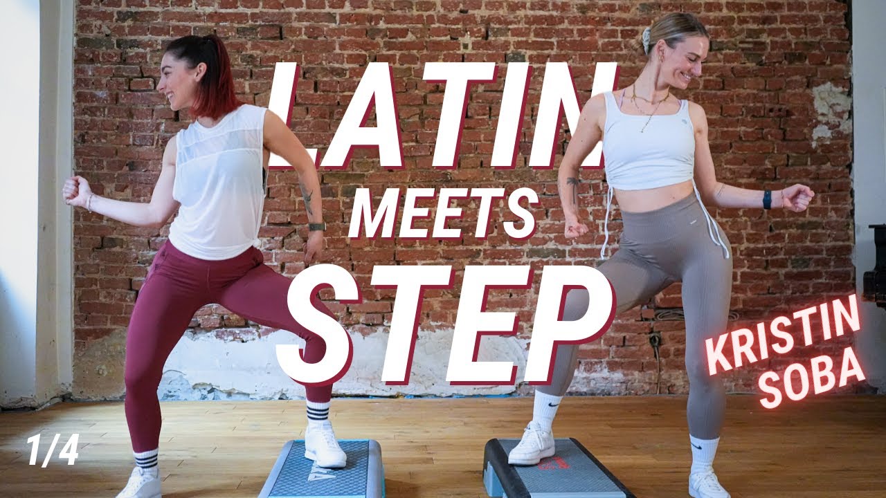 Latin meets Step | April Special | with Kristin Soba | Song 1/4 |  Gozo La Vida -  Louie Wuatton