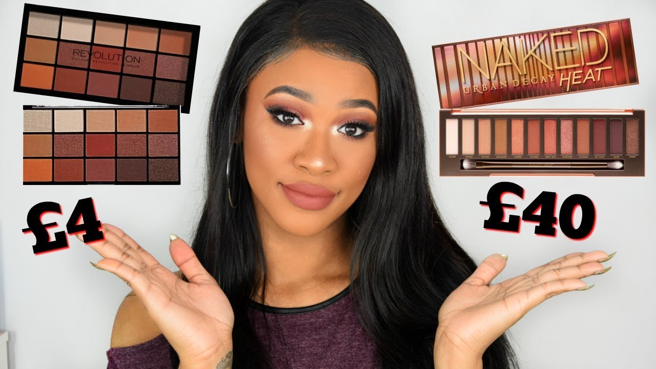 MAKEUP REVOLUTION VS URBAN DECAY! NAKED HEAT VS ICONIC FEVER...