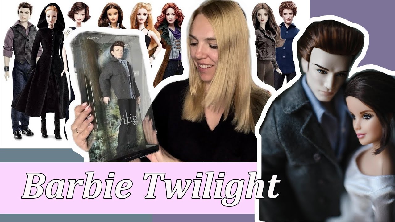 Барби Сумерки. Обзор и распаковка кукол Barbie - Edward, Bella The Twilight Saga