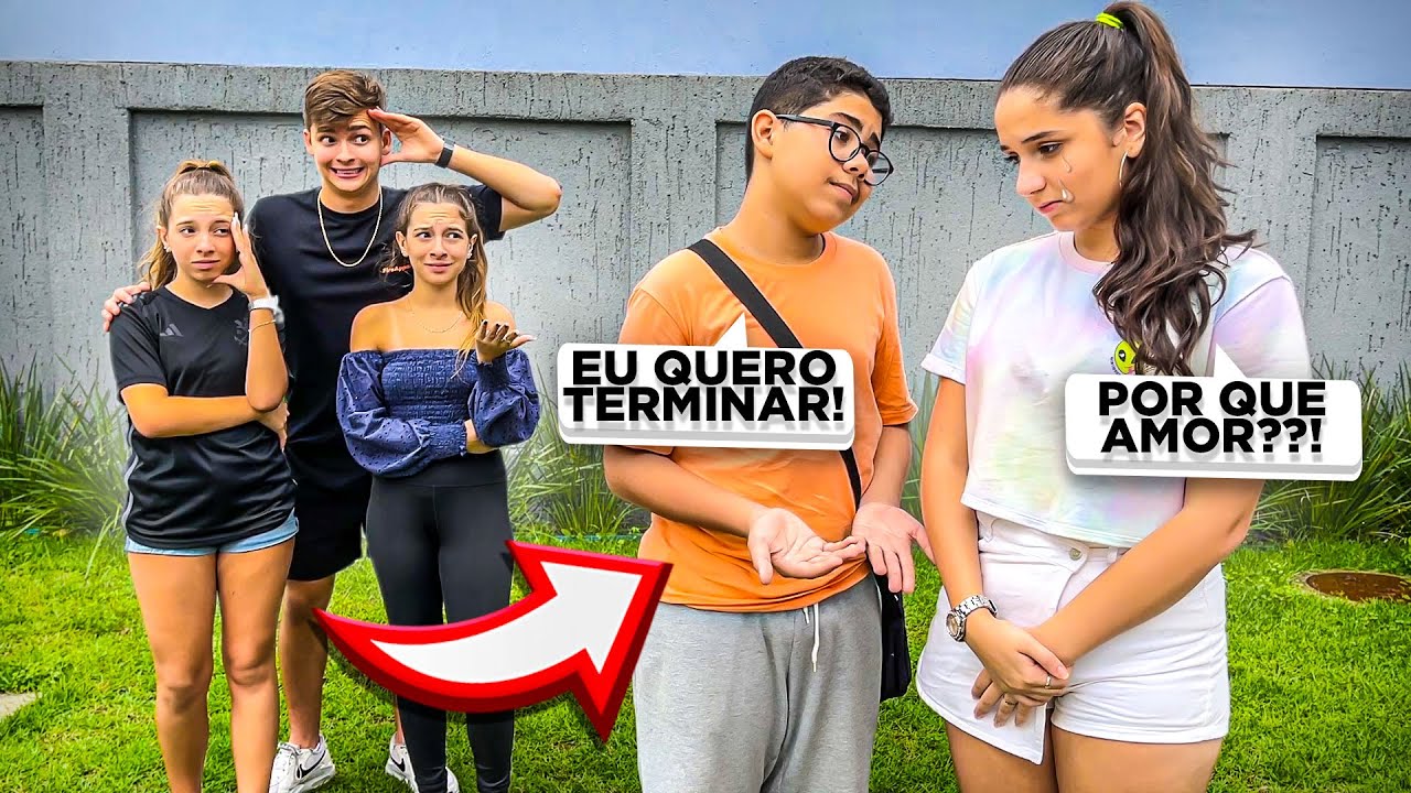 O FÃ MALUCO TERMINOU COM SUA NAMORADA! •Irmãos Scribel•