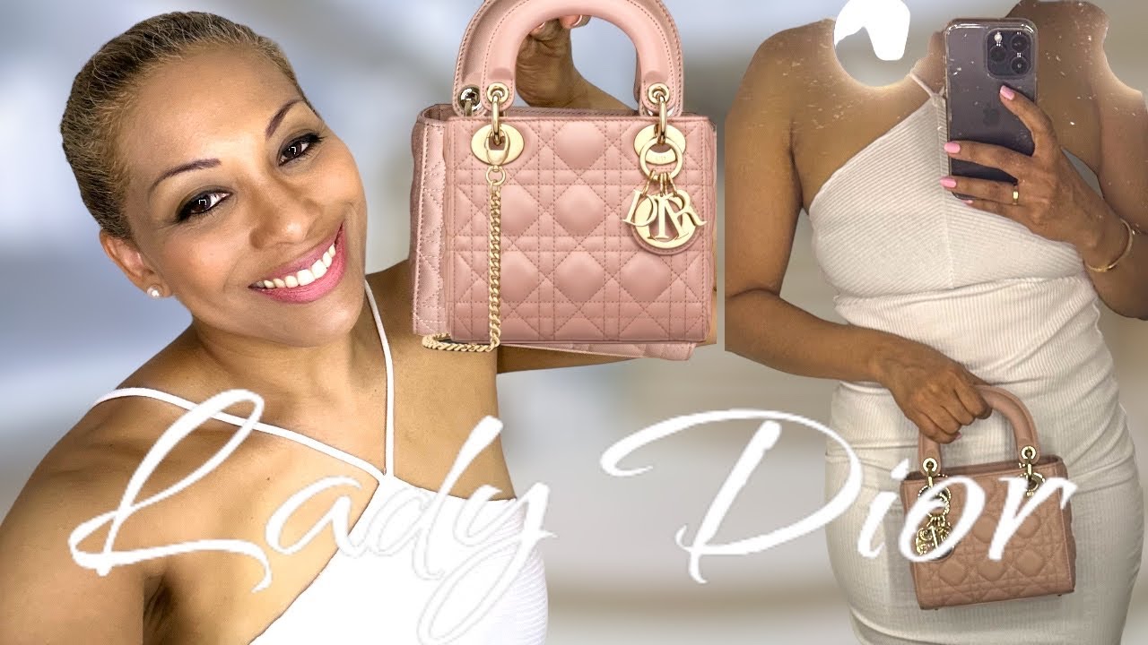 LADY DIOR MINI ,REVUE ,WHAT&rsquo;S IN MY BAG ,HISTOIRE 🥰