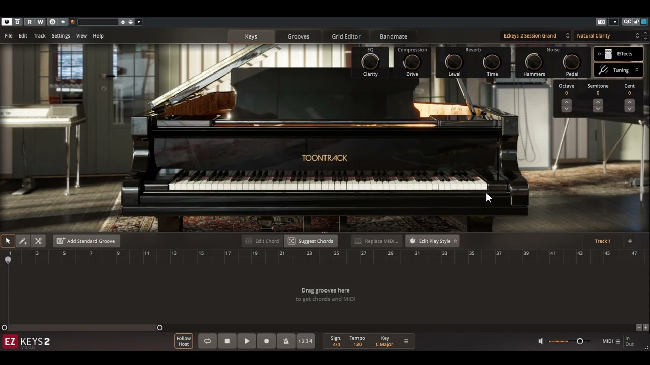 Toontrack - EZkeys 2  Demo Sound No Talking