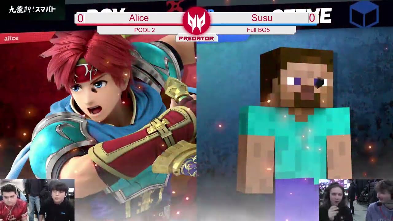 Sumabato #9 Pools - Alice (Roy) Vs. Susu (Steve) SSBU Ultimate Tournament