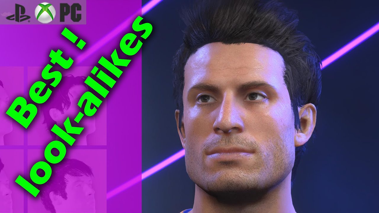 Figo EA FC 24 pro clubs look alike (tutorial) Luis Figo face