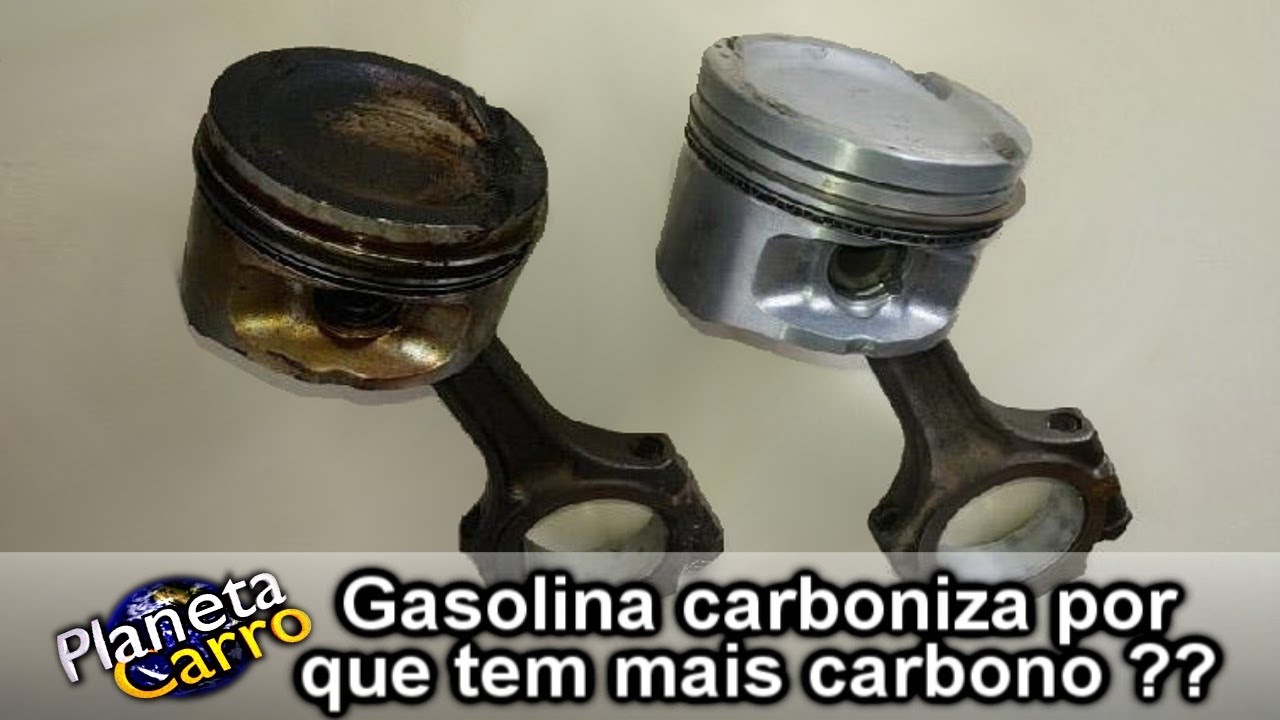 Gasolina carboniza por que tem mais carbono ?? - Dica # 1.306