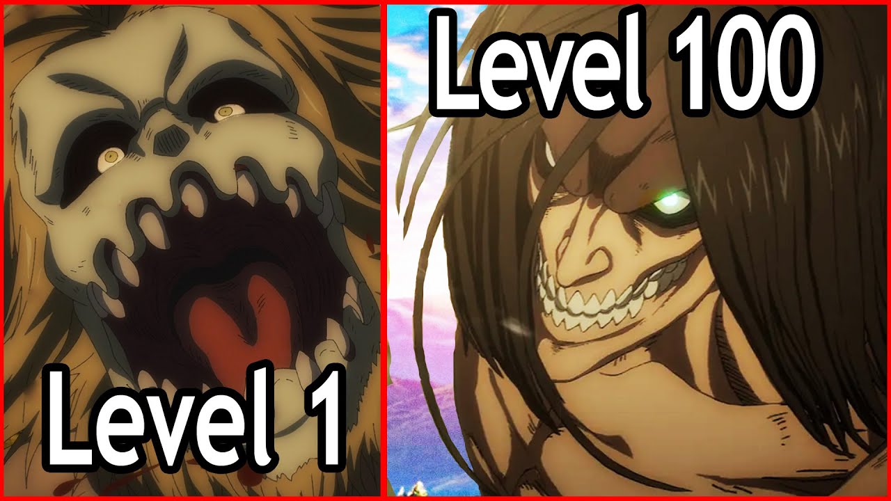 All 20 TITAN SHIFTERS Ranked from Weakest to Strongest