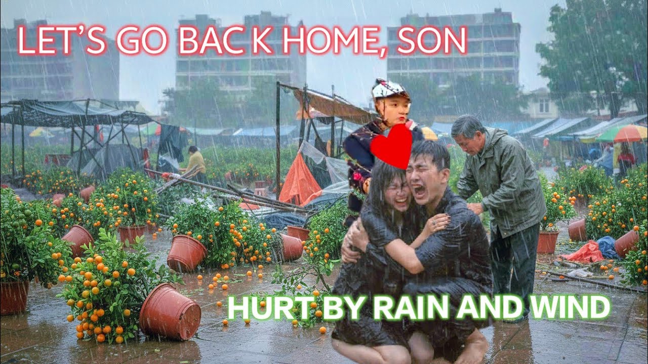 VIETNAM TET KUMQUAT MARKET: FEB 11, 2026 – QUIET IN HEAVY RAIN AND COLD WINDS