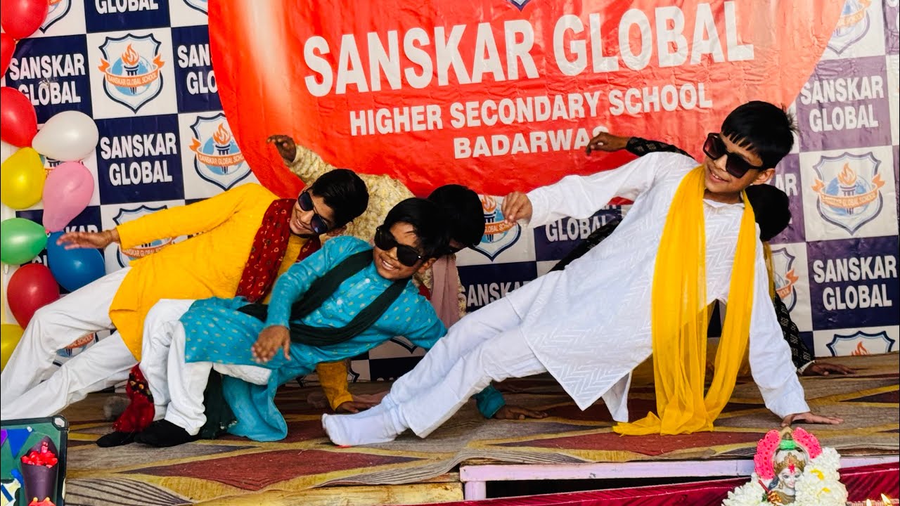 Class 4 Students Beautiful Dance | Holi Function | Group Dance Performanc