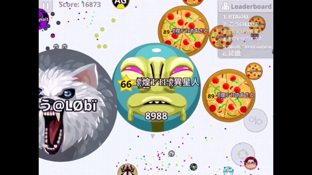 Agar.io VIP 2人でどっかのクラン鯖潰し #11
