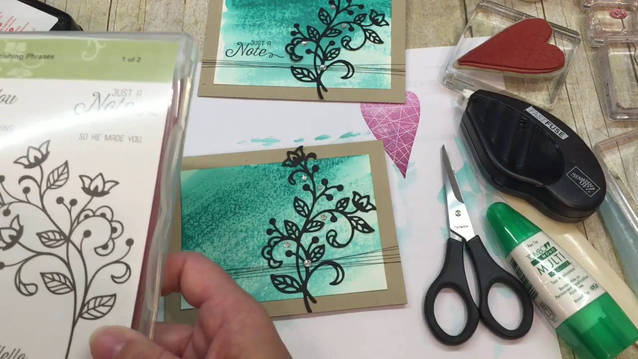 Friday Quickie Techniques and Tips: Gradient Stamping