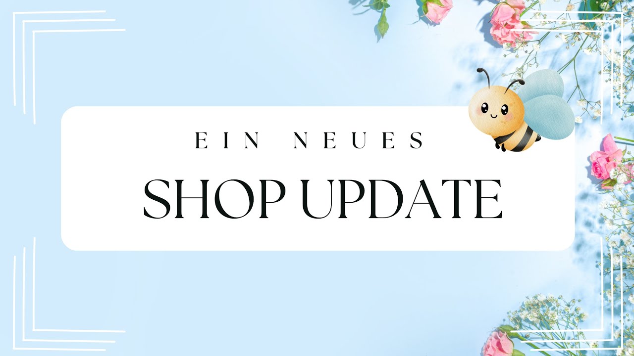 🌱🌸 Ein kleines Shop Update 🌸 🌱 #sparspiele #Sparchallenges #budgeting 