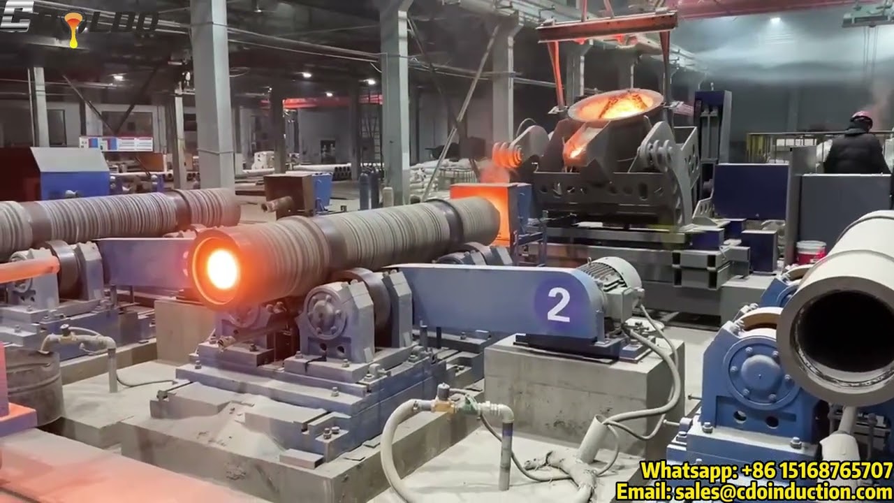 How to Cast High-Quality Steel Iron Copper Tubes- Centrifugal tubes Casting Machine