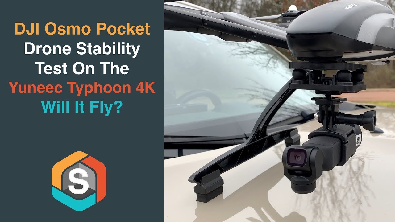 DJI Osmo Pocket Drone Stability Test On The Yuneec Typhoon 4K - Will It Fly?
