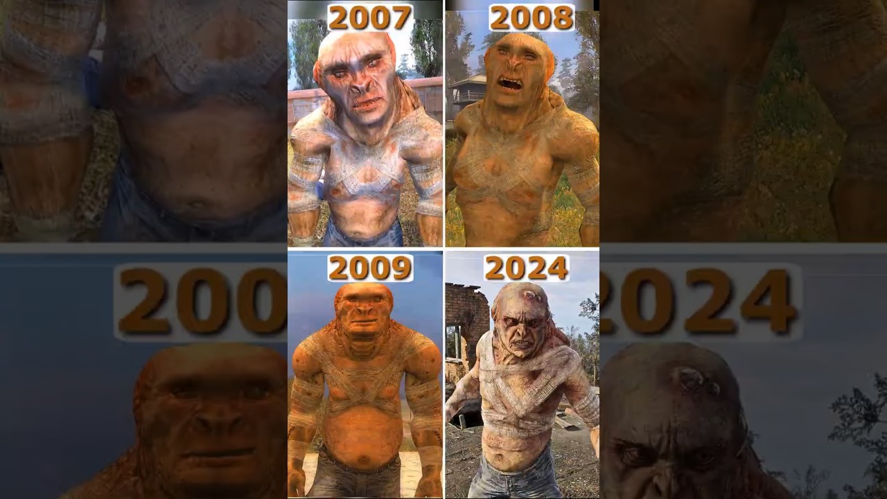 ☢️ Controller in Every STALKER Game! 2007 &rarr; 2024 👍 Big Respect to the Devs #Shorts #games #stalker