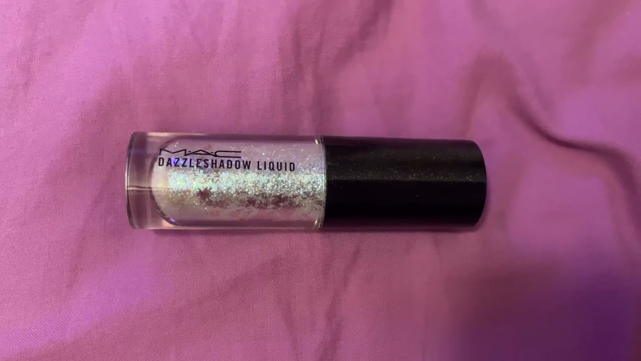 MAC Dazzleshadow Liquid Beam Time Review, My Favorite Liquid Glitter Shadow!