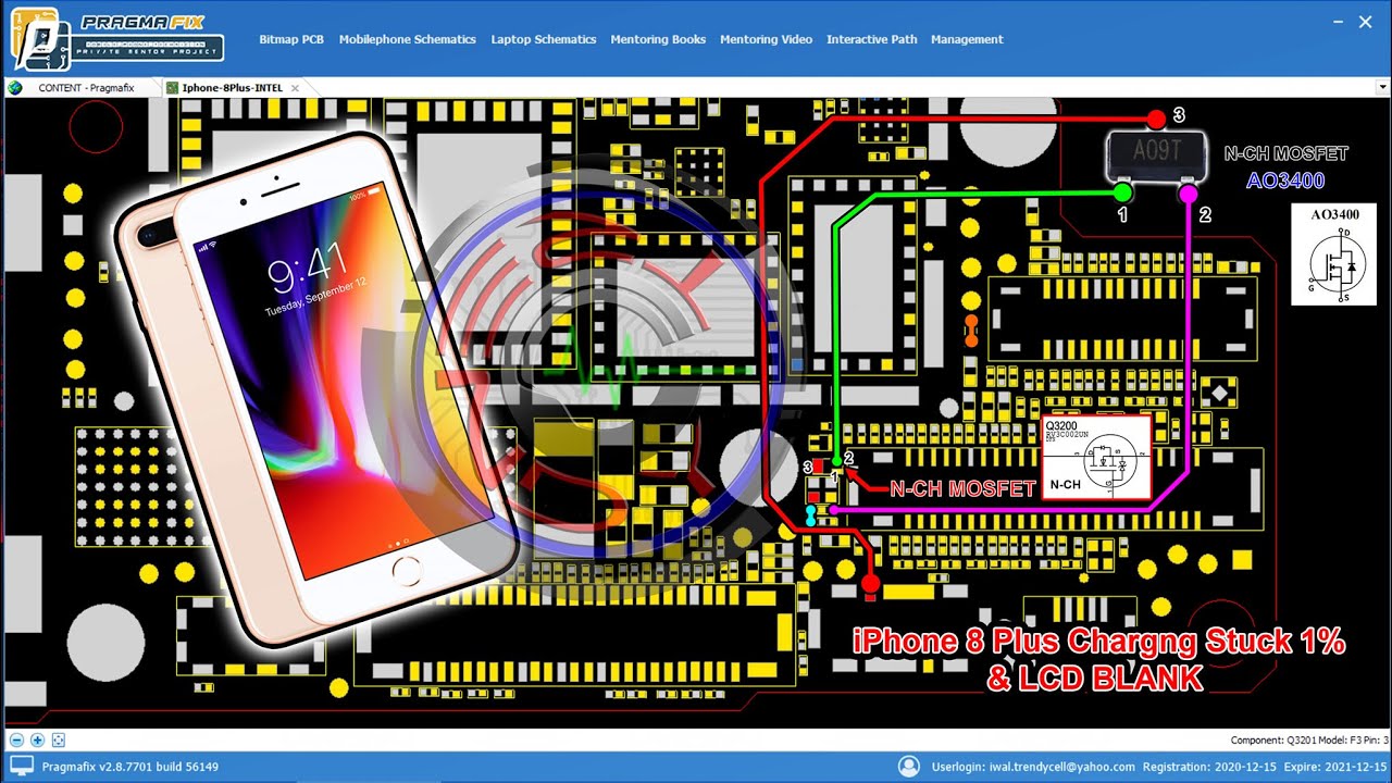 iPhone 8 Charging Stuck & LCD Problem