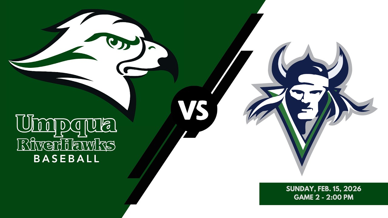Umpqua Riverhawks Baseball vs Big Bend (Game 2 - 2/15/26)