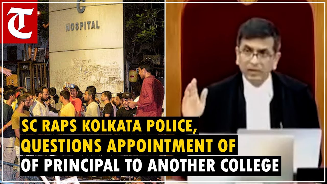 Kolkata murder case: SC raps police, asks how mob of thousands entered RG Kar Medical College