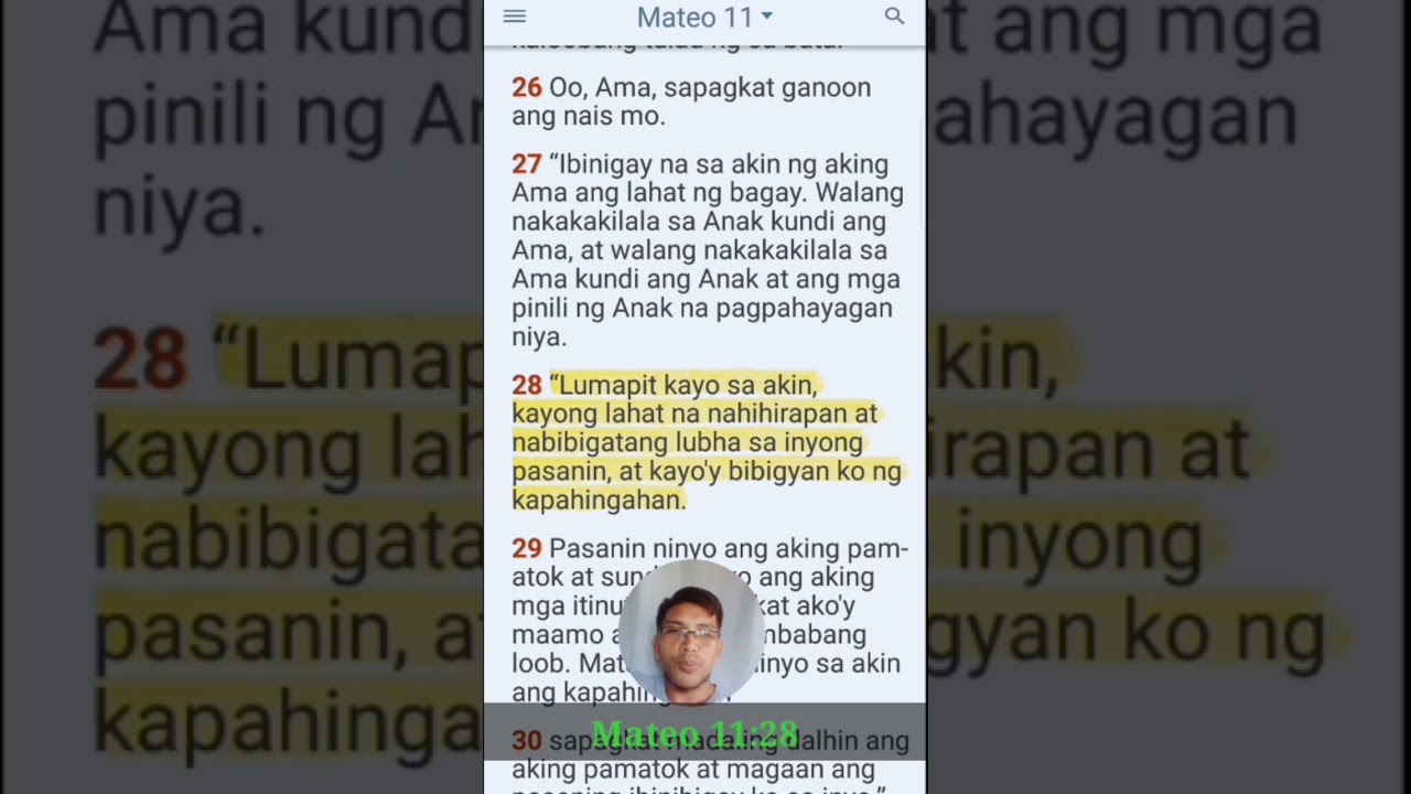 #Mateo 11:28