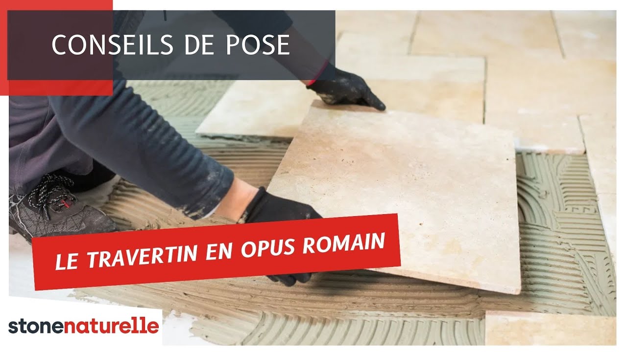 La pose du travertin &agrave; l'int&eacute;rieur - stonenaturelle