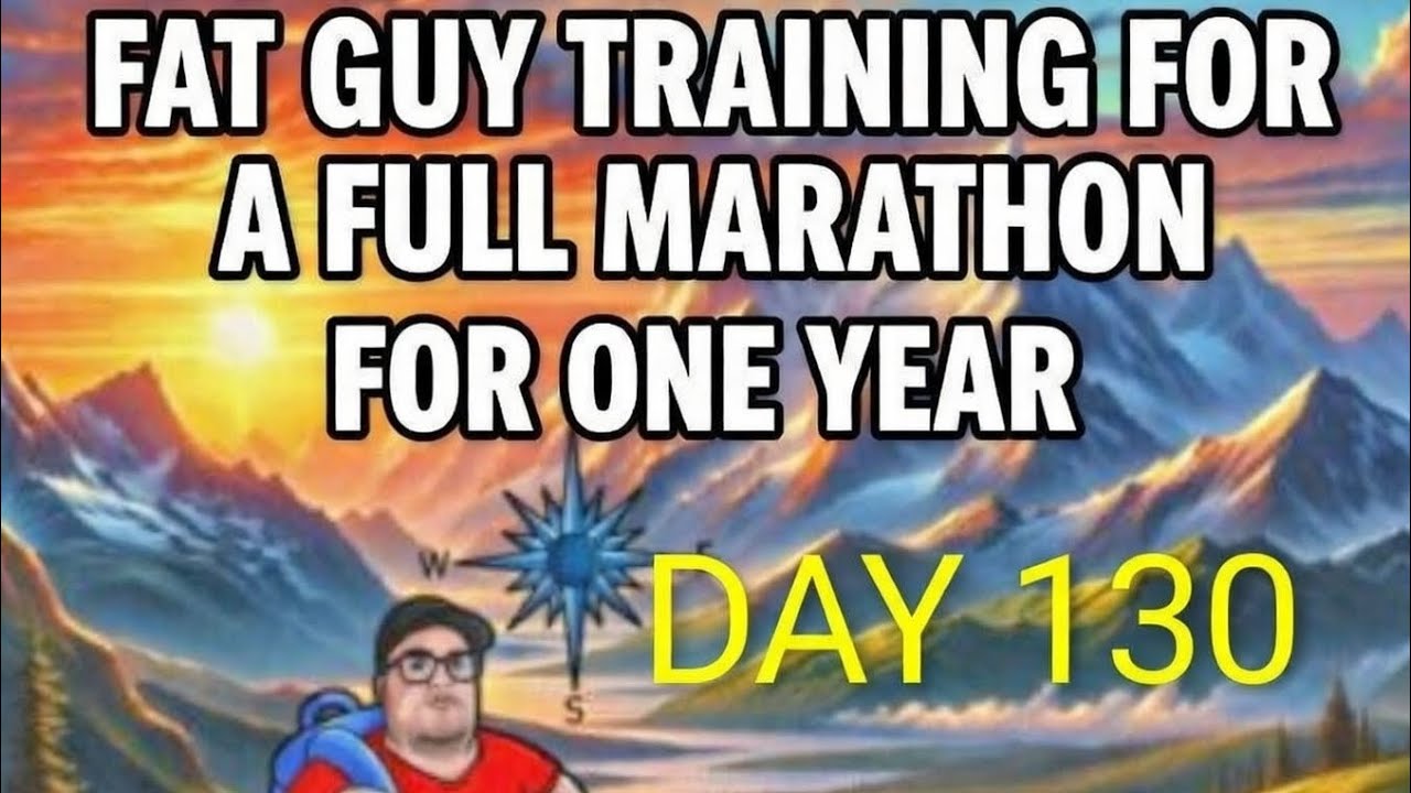Extreme Weight Loss Journey Training for Full Marathon Day 130 Slow and steady gains.