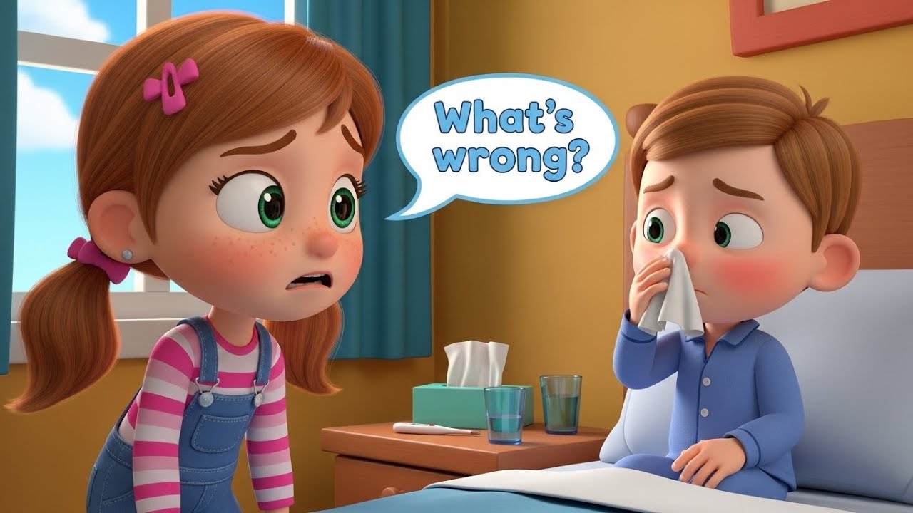 What’s Wrong? | 아픈 증상 영어 노래 | 어린이 영어 회화 | Kids English Health Song