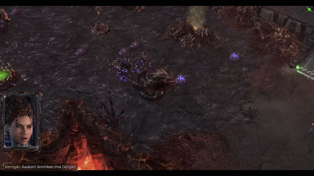 Warfield steers the Gorgons to Kerrigan's base