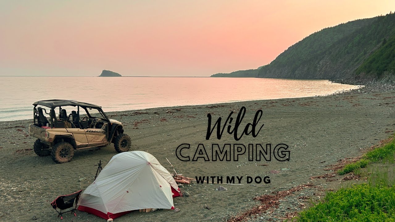 Camping Canadian Coastline - 1800's Forestry Settlement, Friars Nose Lookout, Campfire Cooking.
