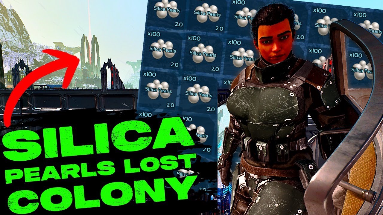 Best SILICA PEARL Locations On LOST COLONY!!! HIDDEN Silica Pearl Farming Location!!!
