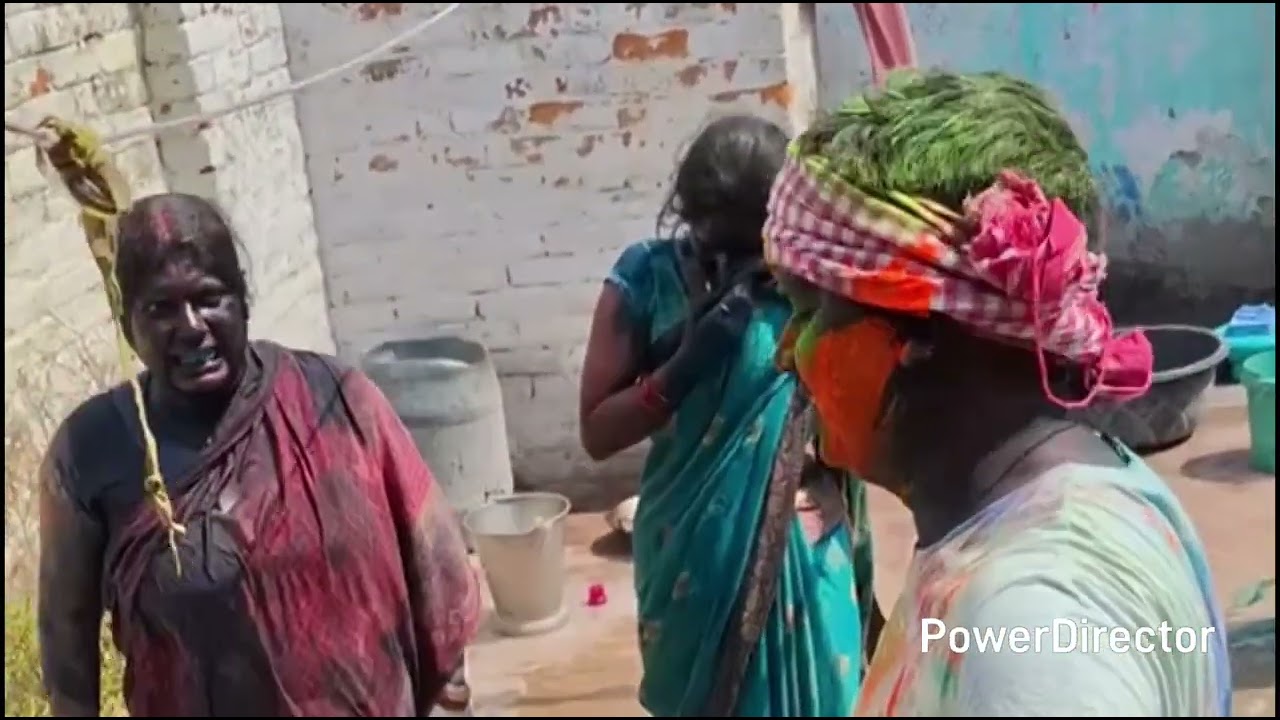 Rasili bhabhiyon ke sath Holi putai video #viralvideo #happyholi #trending #youtube