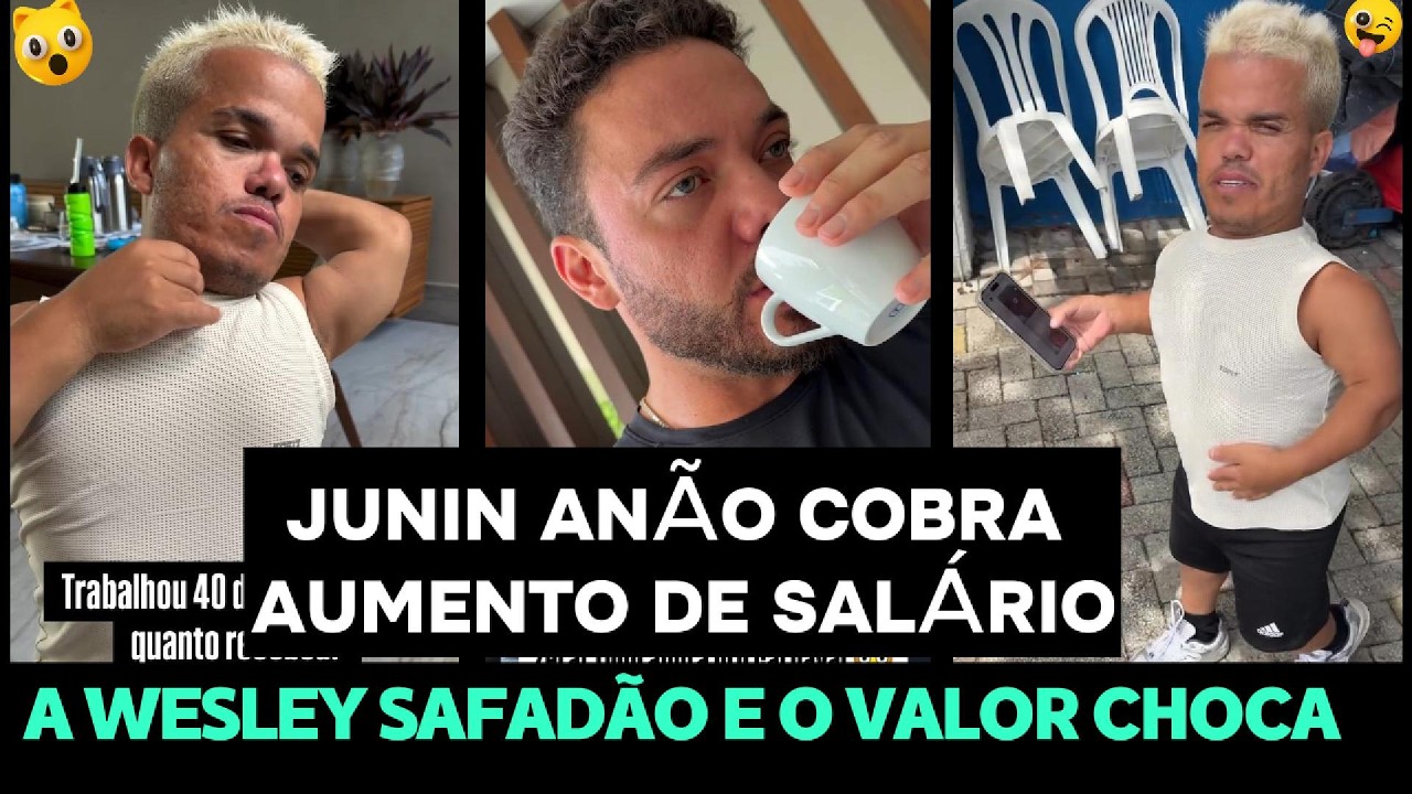JUNIM ANÃO COBRA AUMENTO DE SALÁRIO A WESLEY SAFADÃO E O VALOR VAI TE SURPREENDER