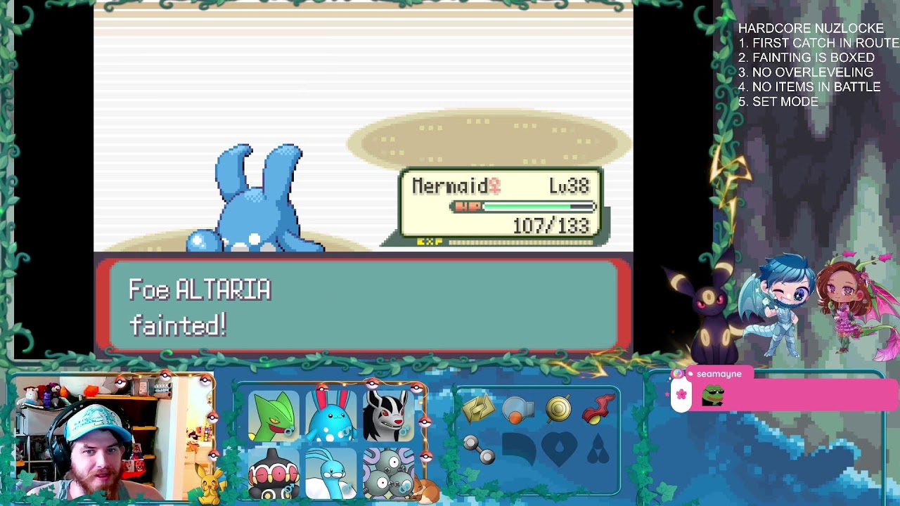 Hardcore Nuzlocke of Pokemon Emerald Legacy Rom Hack, Burning with Anticipation
