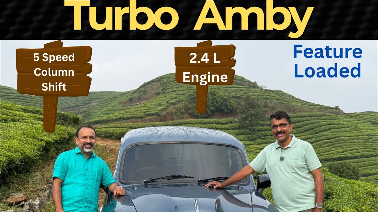 ✅ Ambassador Car with factory fitted Turbo 2.4 L Engine | 5 Speed Column Shift | Feature Loaded
