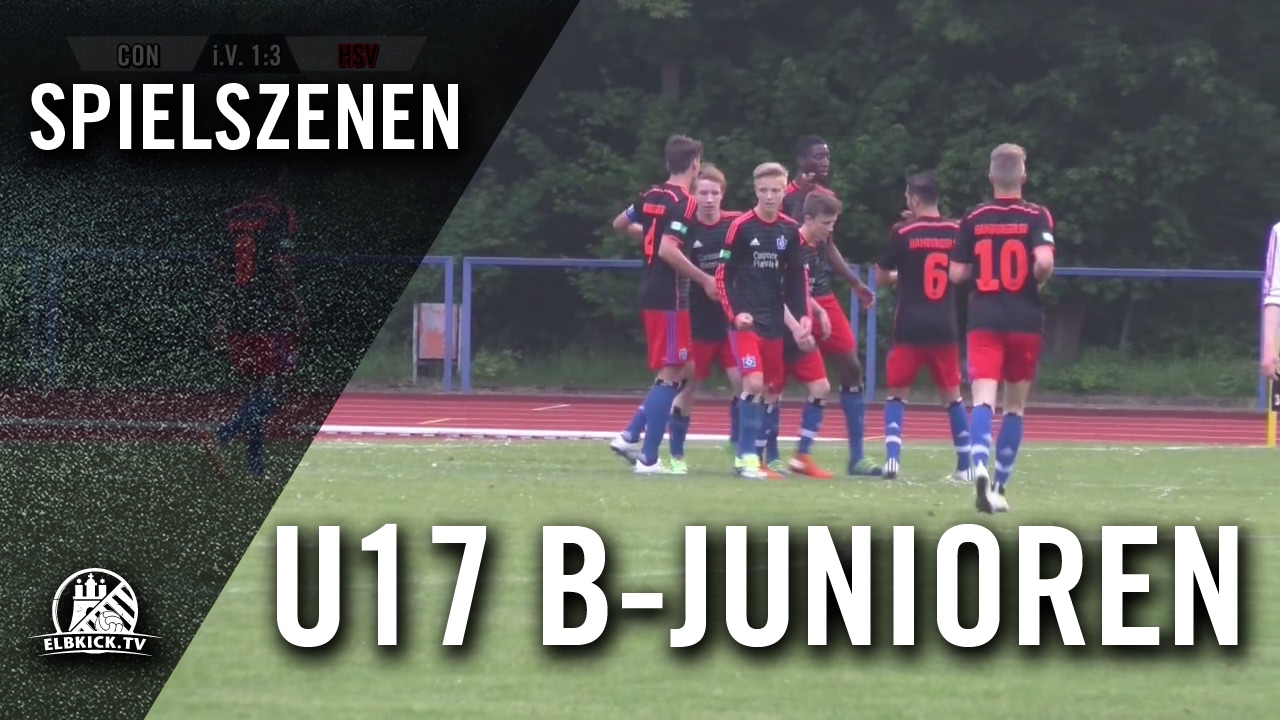 Concordia - Hamburger SV (U17 B-Junioren, Finale, Pokal der B-Junioren 2015/2016) - Spielszenen