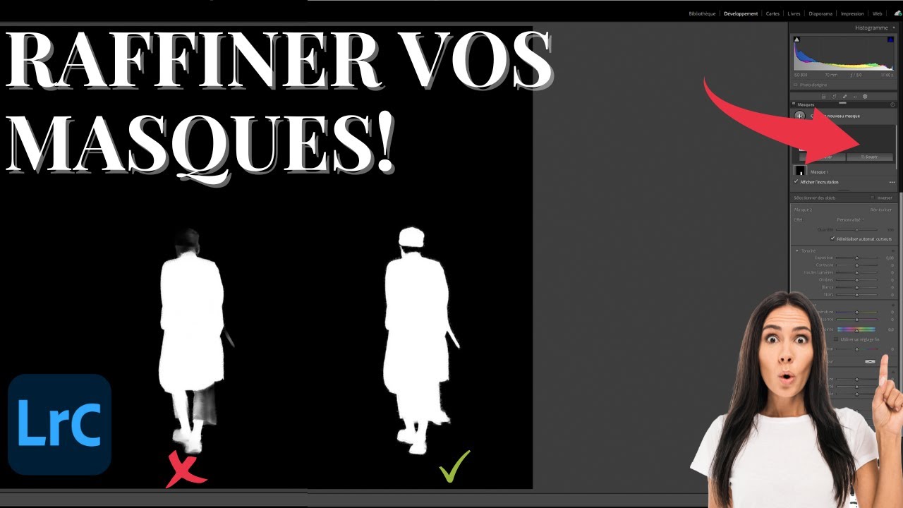 Des ESSENTIELS pour améliorer vos MASQUES! | Lightroom Classic