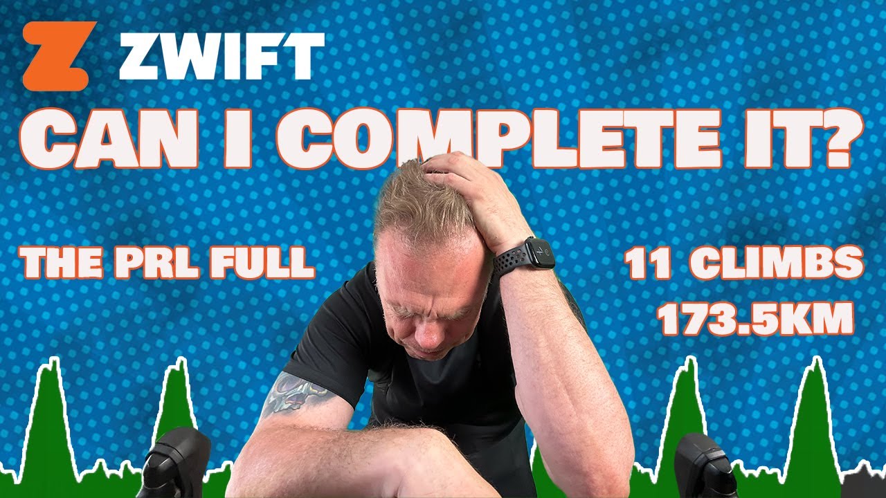 Attempting London's the PRL Full on Zwift – My Longest Indoor Ride Ever!