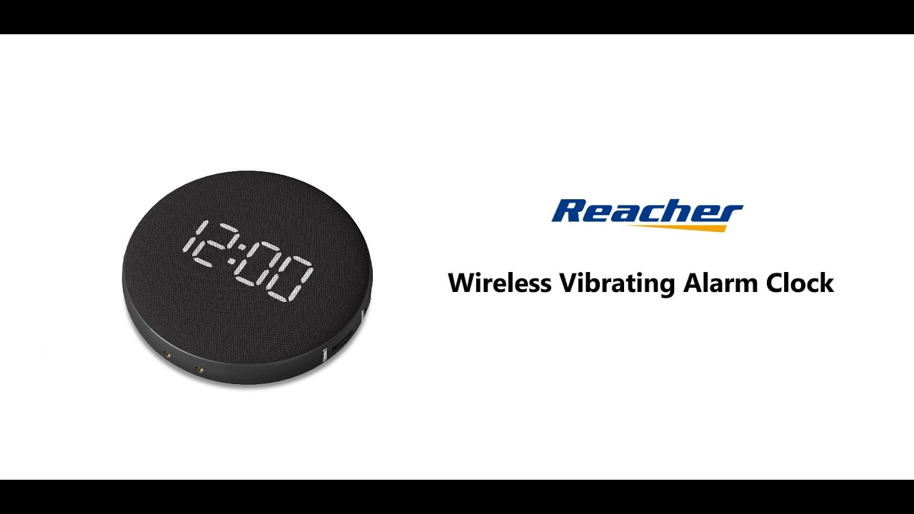 How to Set GX Wireless Vibrating Alarm Clock? (Clear Audio, No Music)