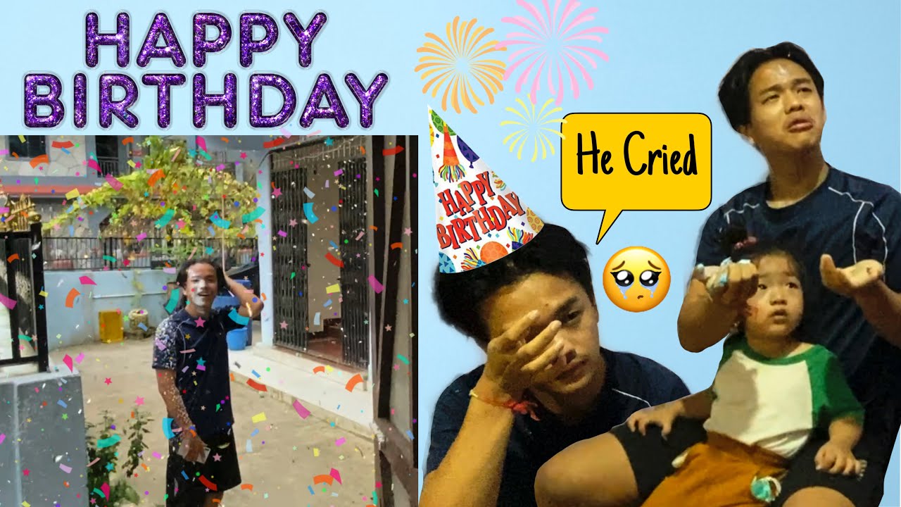 Surprised Birthday Vlog for my Brother @AbishekGurung29 | He Got Emotional 🥺😭 || Part 2