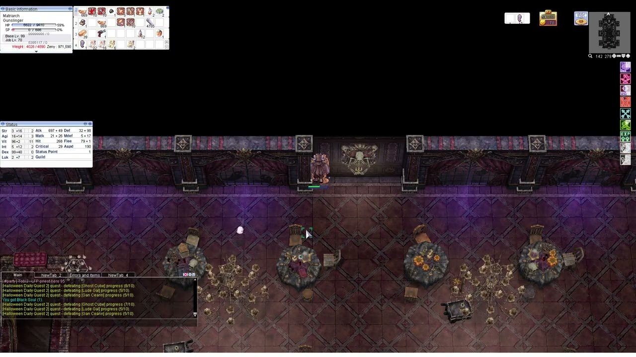 UARO Gunslinger Gatling Gun Auto Attack Halloween Event Dailies
