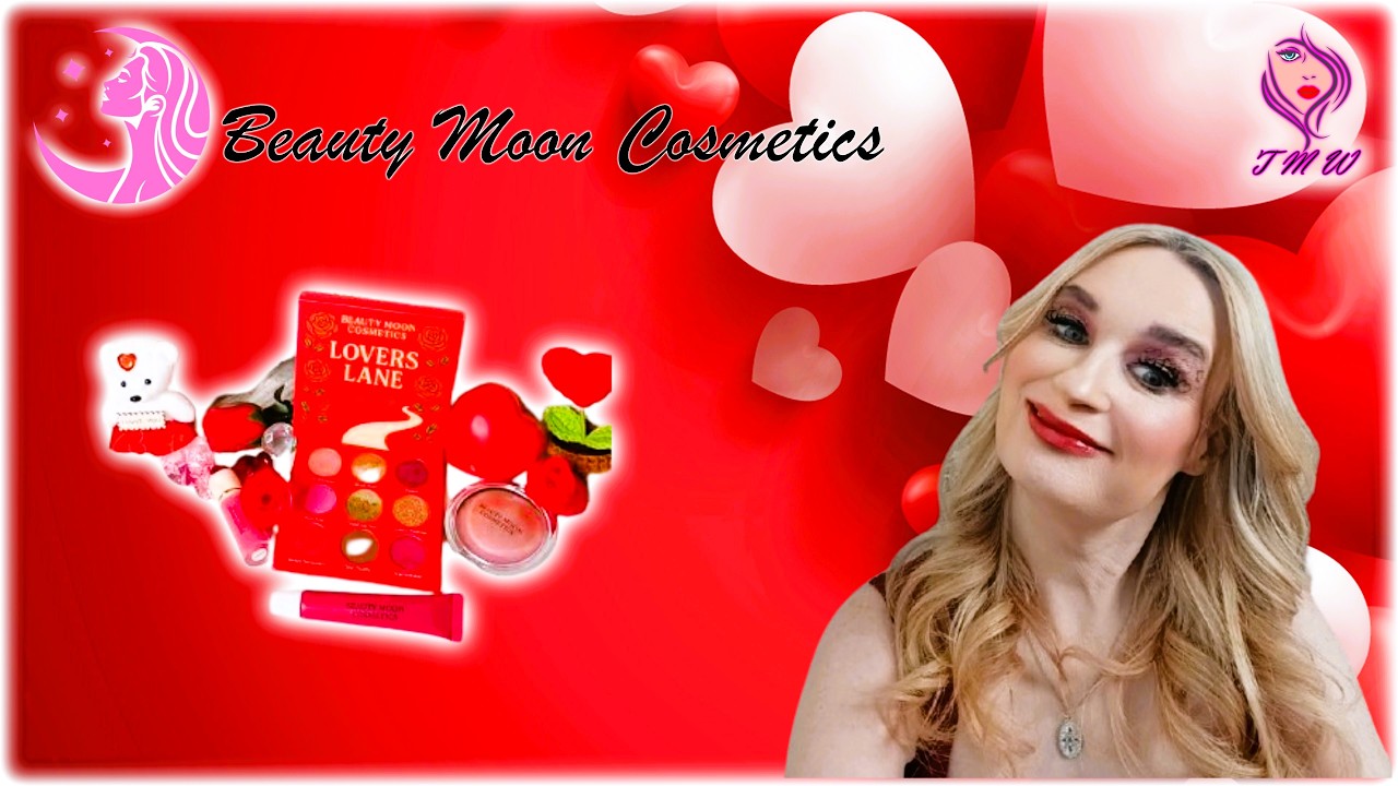 Beauty Moon Cosmetics Valentines Subscription Box.