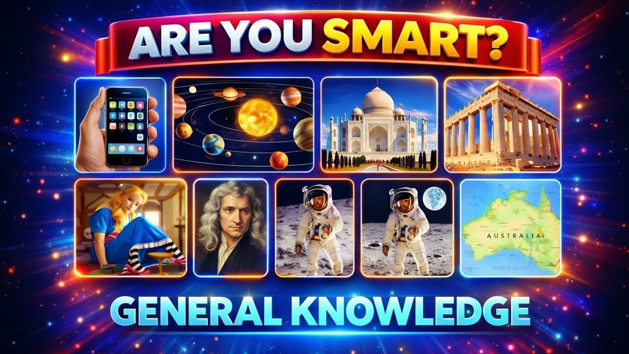 🧠 How Smart Are You? 😏 General Knowledge Questions 📚🤓 | Try Quiz